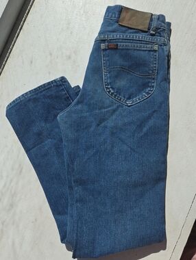 Vintage 90s Lee Riders Red Tag Straight Legged Jeans Mens 30x32 Blue Denim